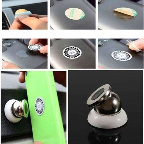 Magnetic Car Phone Holder 360° – Dashboard