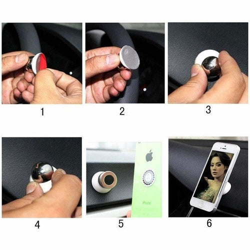 Magnetic Car Phone Holder 360° – Dashboard