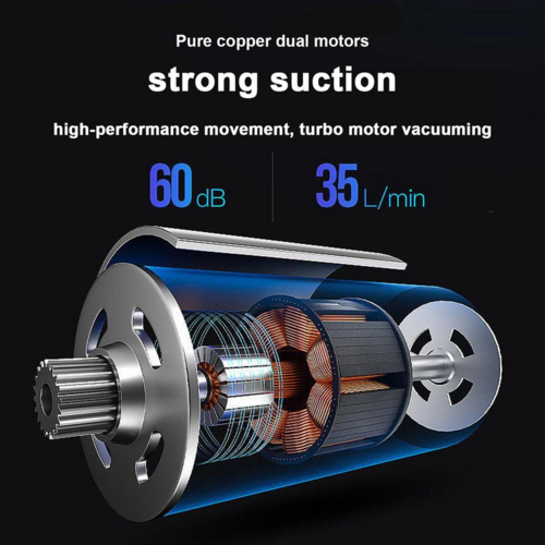 120W Cordless Handheld Mini Car Vacuum Cleaner