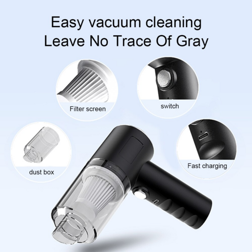 120W Cordless Handheld Mini Car Vacuum Cleaner