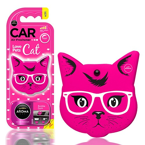 Aroma Car – Odświeżacz Kotek Pink Blossom