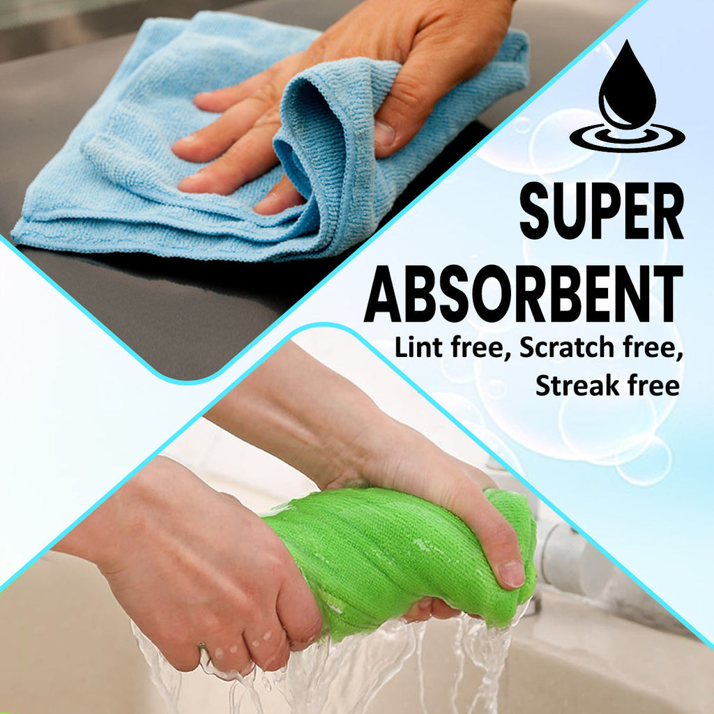 Microfiber Cleaning Cloth Car Cleaning  Detailing Towels Washing Duster-3