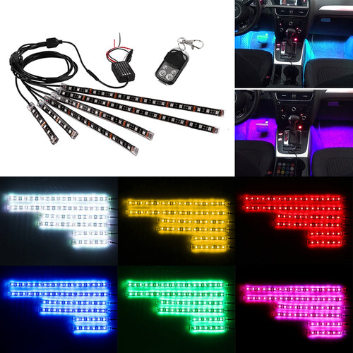 RGB LED Lighting for Car and Motorcycle – Voice Control