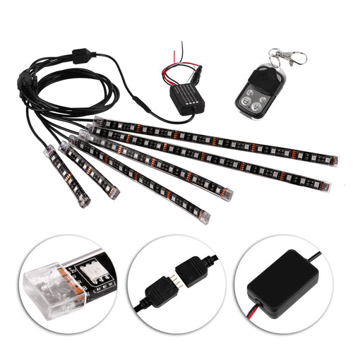 RGB-LED-Beleuchtung für Auto und Motorrad – Sprachsteuerung