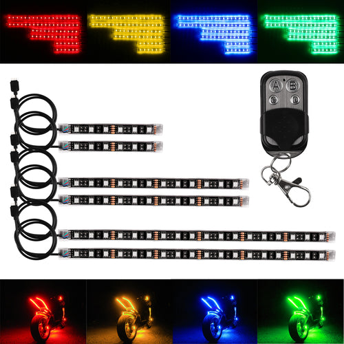 RGB LED Lighting for Car and Motorcycle – Voice Control