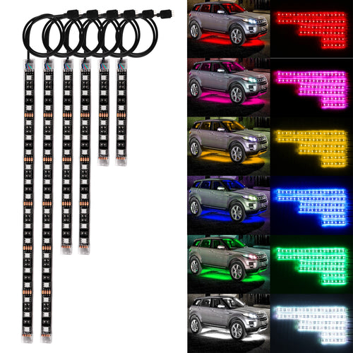 RGB LED Lighting for Car and Motorcycle – Voice Control