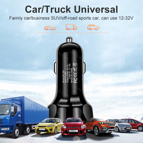 Fast Car Charger 4x USB 7A QC3.0