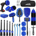 26-Piece Car Detailing Brush Set, Car Detailing Kit, Auto Detailing