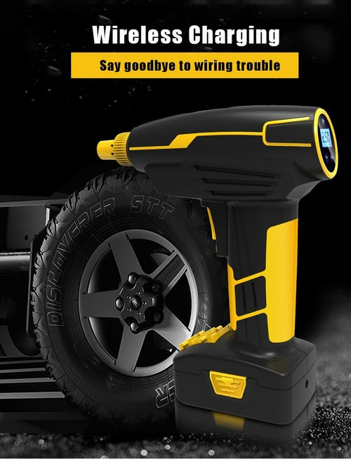 Portable Tire Inflator – Cordless Air Compressor