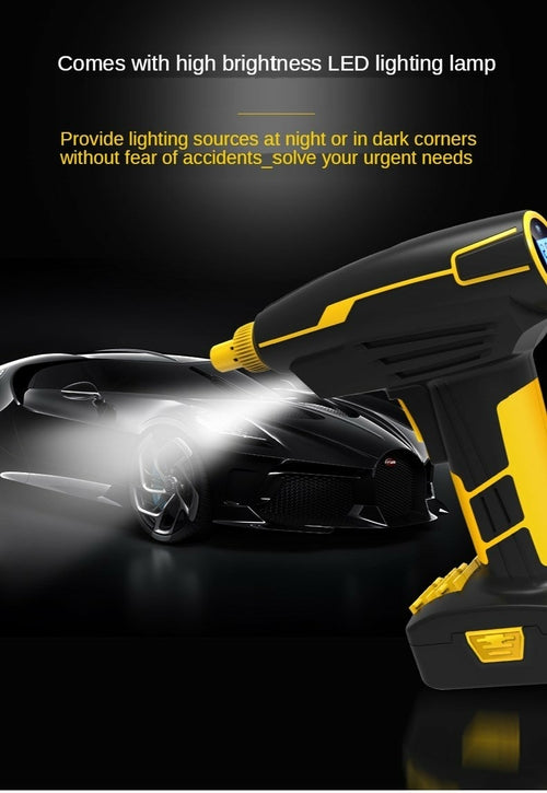 Portable Tire Inflator – Cordless Air Compressor